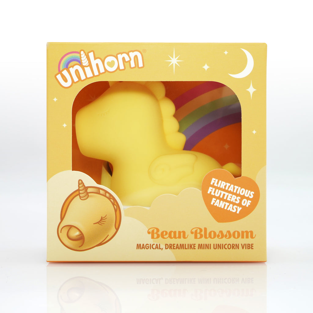 Unihorn Bean Blossom™ Clitoral Vibrator | Thick Tongue Stimulator