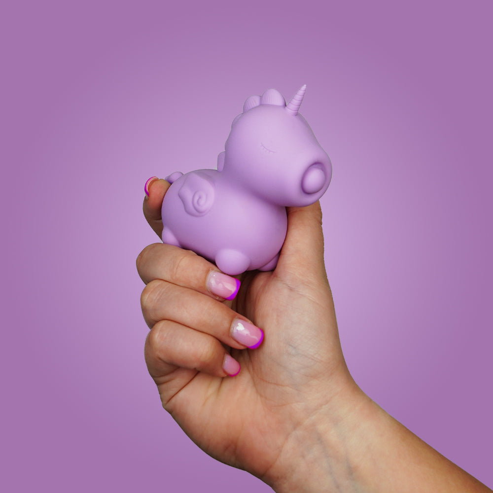 Unihorn Karma Lilac™ Clitoral Vibrator | Rhythmic Massaging Stimulator