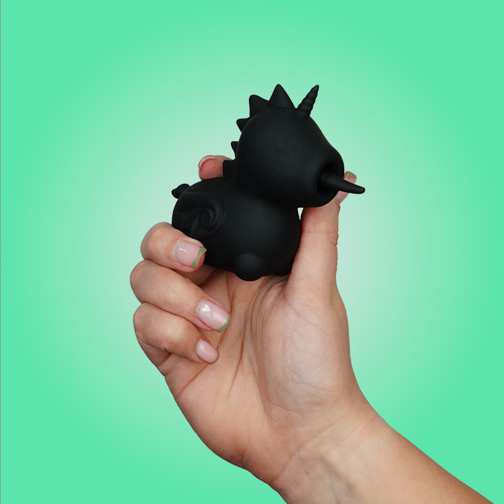 Unihorn Wild Spirit™ Clitoral Vibrator | Twirling Tongue Stimulator